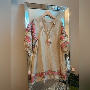 Free People Spell the gypsy embroidered dress